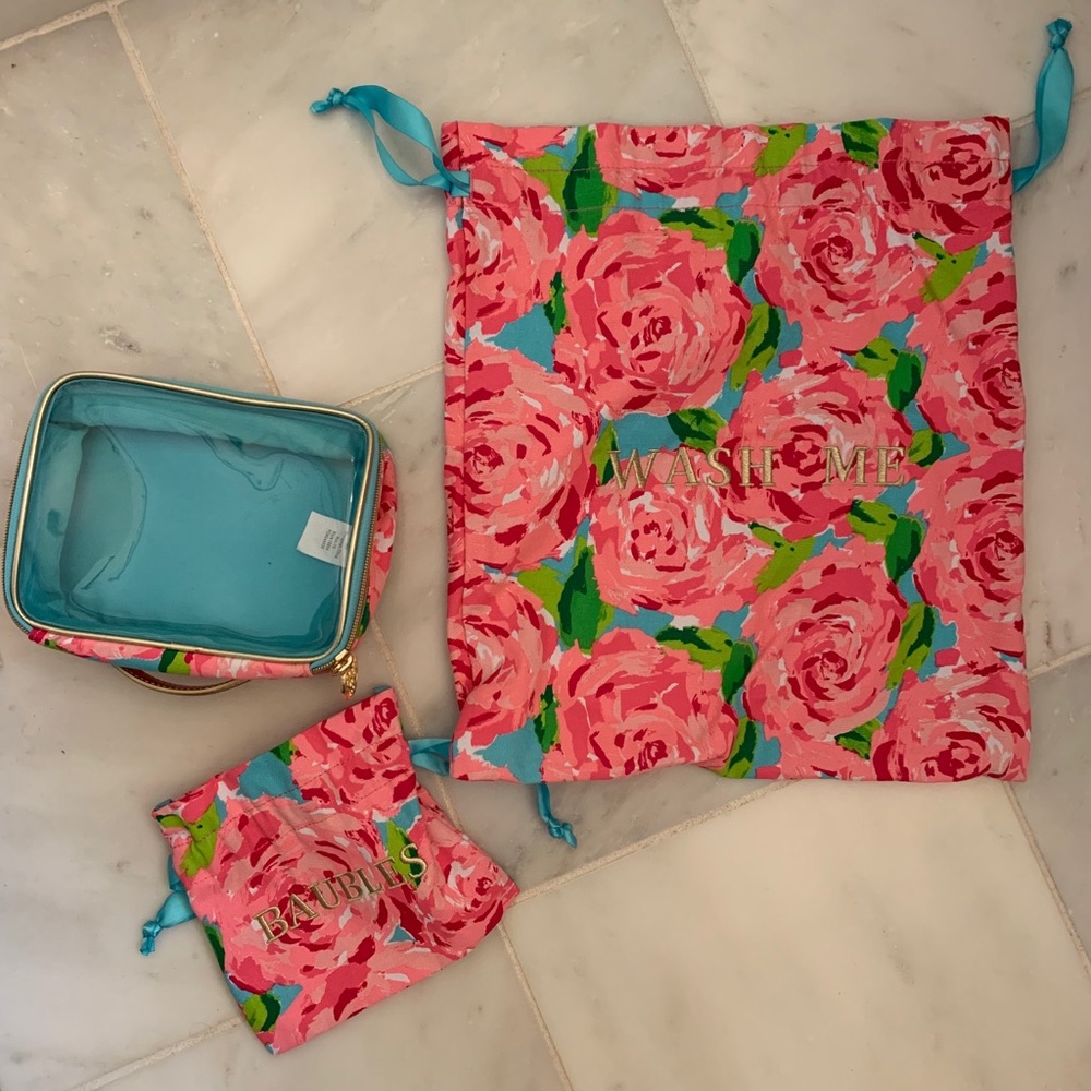 Lilly Pulitzer Travel Bag Set